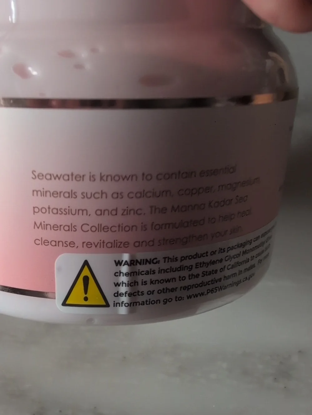 Goddess by Manna Kadar Renewing Body Butter - Pink (Sea Minerals)